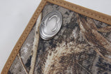 Penn State Nittany Lions Trifold Realtree Max-5 Camo & Leather Wallet - NCAA
