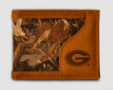 Georgia Bulldogs Realtree Max-5 Camo & Leather Bifold Wallet - NCAA