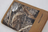 Ole Miss Rebels Trifold Realtree Max-5 Camo & Leather Wallet - NCAA