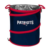New England Patriots 3-in-1 Collapsible Cooler, Trash Can or Laundry Hamper - NFL