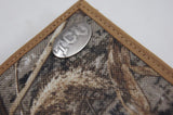 TCU Horned Frogs Bifold Realtree Max-5 Camo & Leather Wallet - NCAA