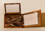 LSU Tigers Bifold Realtree Max-5 Camo & Leather Wallet - NCAA