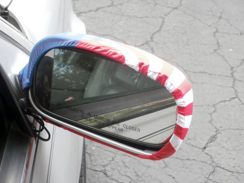 Car Mirror Covers - Puerto Rico Flag