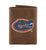Florida Gators Crazy Horse Leather Trifold Embroidered Wallet - NCAA