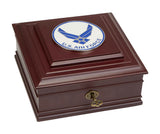 U.S. Air Force Wings Medallion Executive Desktop Box - Allied Frame™