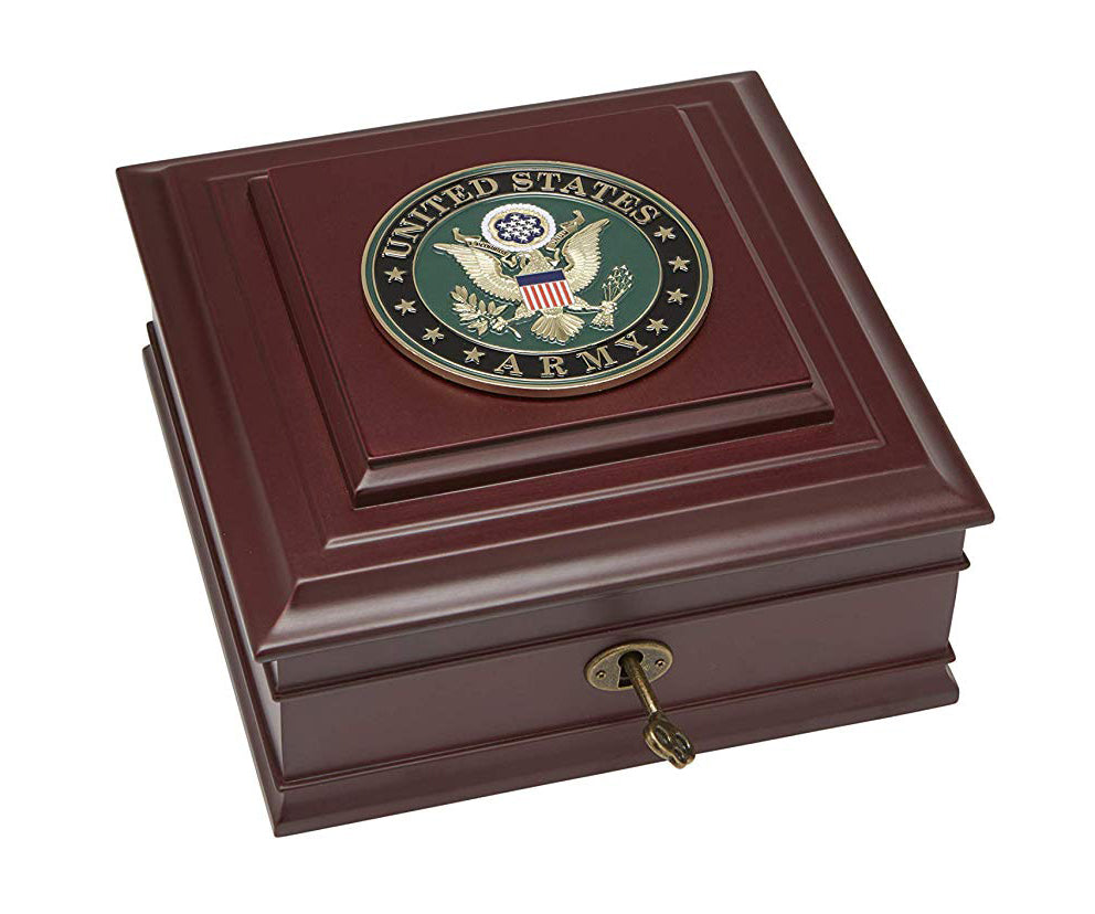 U.S. Army Medallion Executive Desktop Box - Allied Frame™