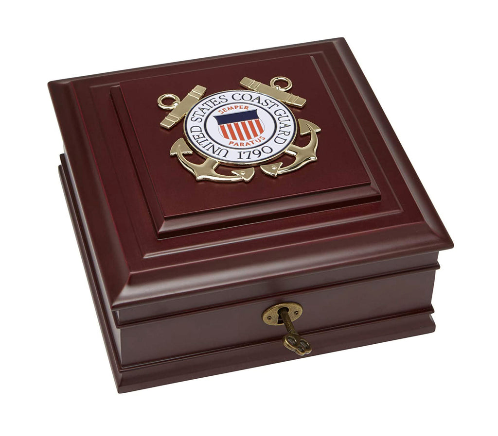 U.S. Coast Guard Medallion Executive Desktop Box - Allied Frame™