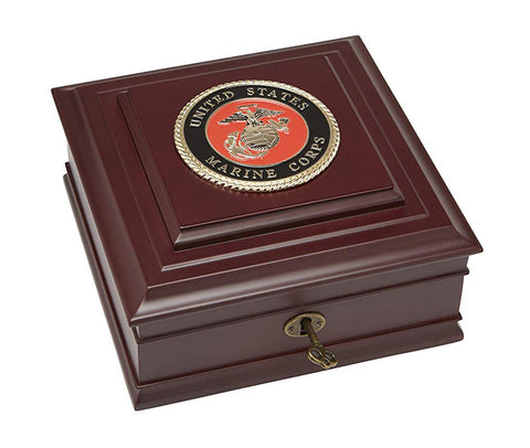 U.S. Marine Corps Medallion Executive Desktop Box - Allied Frame™
