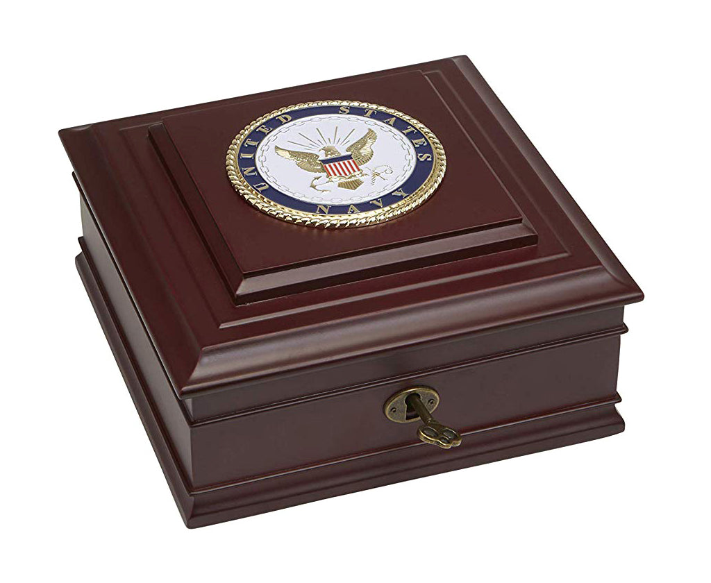 U.S. Navy Medallion Executive Desktop Box - Allied Frame™