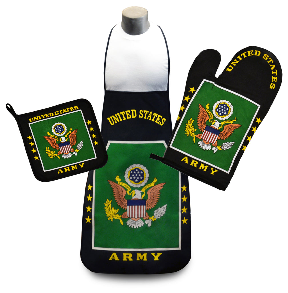 U.S. Army Flag Kitchen & BBQ Set