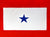 Blue Star Military Service Flag Fleece Blanket - 50