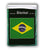 Brazil Flag Fleece Blanket - 50