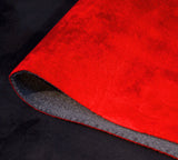 Fire Red Microsuede Foam Backed Headliner Fabric - 5-Star Fabrics