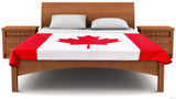 Canada Flag Fleece Blanket 80