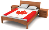 Canada Flag Fleece Blanket 80