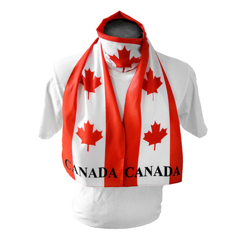 Canada Flag Print Scarf