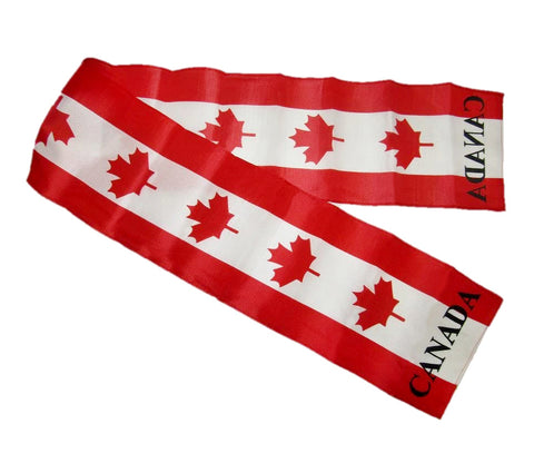 Canada Flag Print Scarf