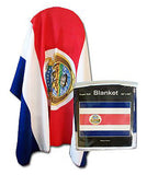 Costa Rica Flag Fleece Blanket - 50