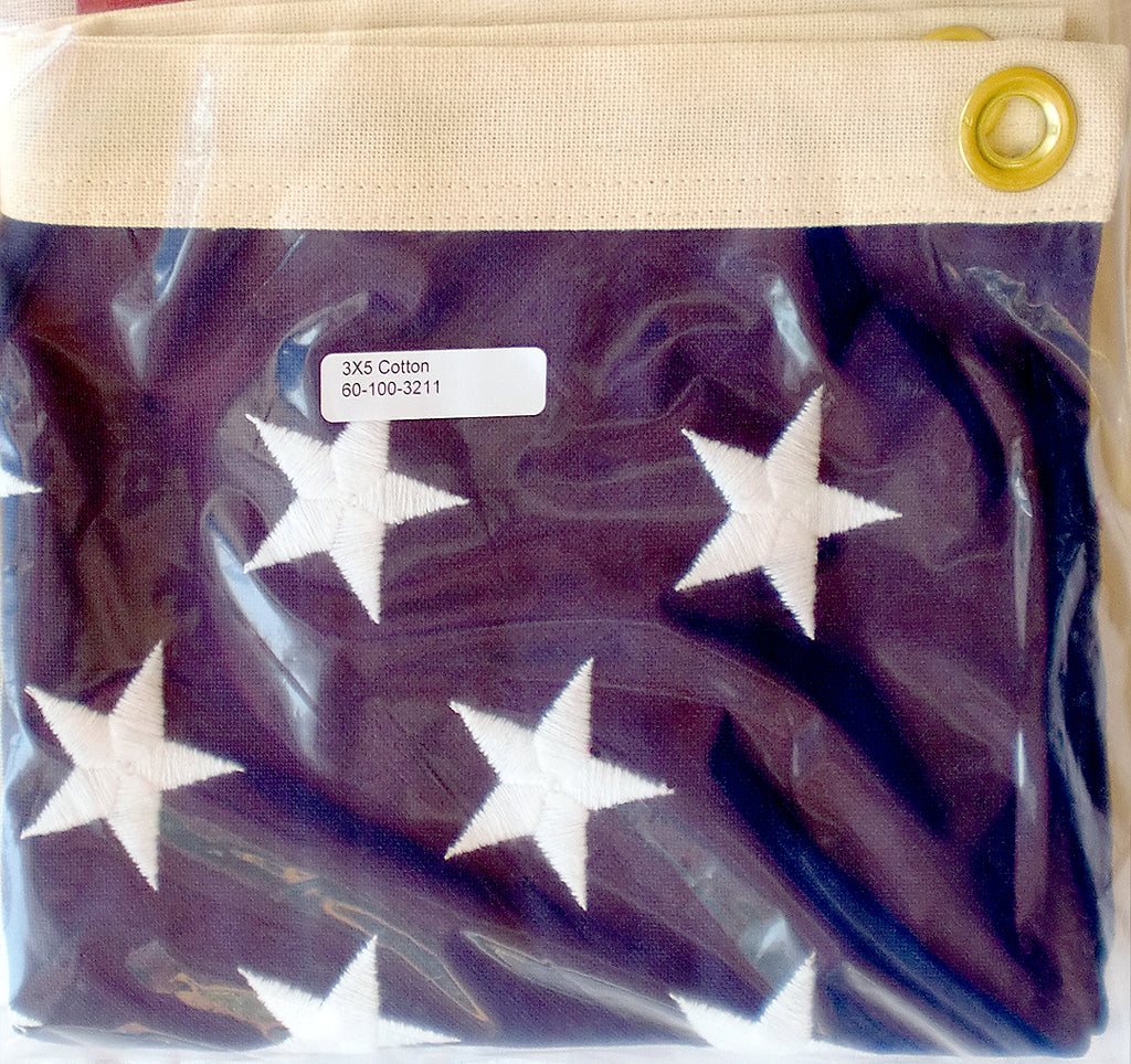 Embroidered Cotton American Flags *100% MADE IN U.S.A.* - Allied Flag™