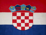 Croatia Flag Fleece Blanket - 50