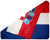 Croatia Flag Fleece Blanket - 50