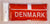 Denmark Flag Print Scarf