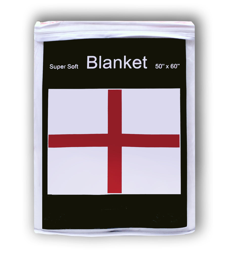 England Flag Fleece Blanket - 50