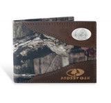 Florida State Seminoles Zep-Pro Mossy Oak Nylon and Leather Bifold Concho Wallet - NCAA