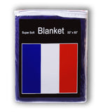 France Flag Fleece Blanket - 50