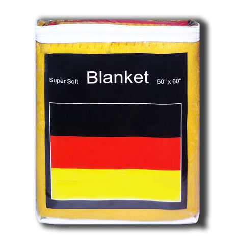 Germany Flag Fleece Blanket - 50