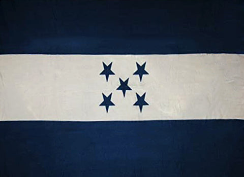 Honduras Flag Fleece Blanket - 50