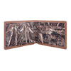 Alabama Crimson Tide Crazyhorse Leather Roper Concho Wallet - NCAA