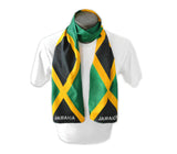 Jamaica Flag Print Scarf