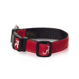 Alabama Crimson Tide Ribbon Dog Collar - NCAA