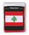 Lebanon Flag Fleece Blanket - 50