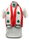 Lebanon Flag Print Scarf