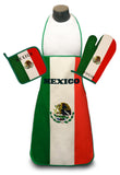 Mexico Flag Kitchen & BBQ Set