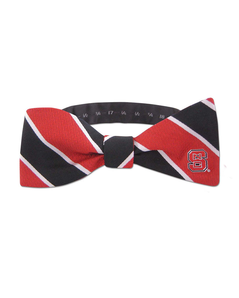 NC State Wolfpack Woven Silk Bow Tie - NCAA