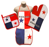 Panama Flag Kitchen & BBQ Set