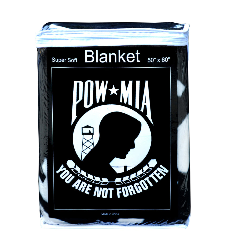 POW/MIA Flag Fleece Blanket - 50