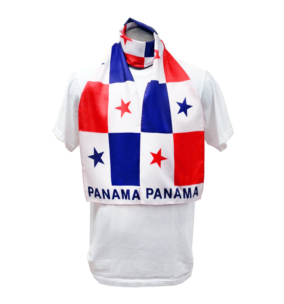 Panama Flag Print Scarf