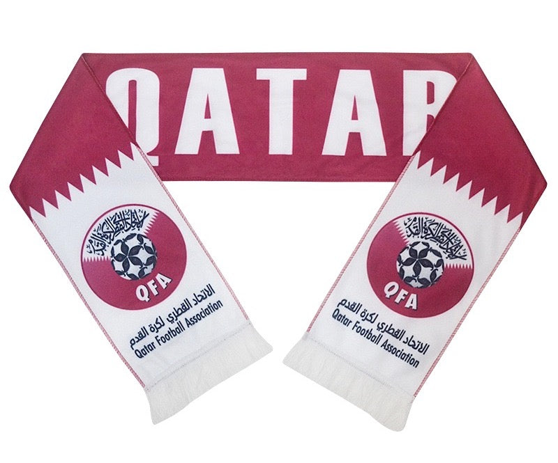 Qatar National Team Soccer Scarf