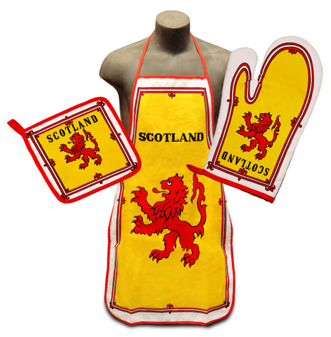 Scotland Lion Rampant Kitchen & BBQ Set