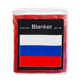 Russia Flag Fleece Blanket - 50