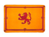 Lion Rampant of Scotland Flag Fleece Blanket - 50