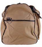 Georgia Bulldogs Zep-Pro Men's Khaki Canvas Duffel Bag - NCAA