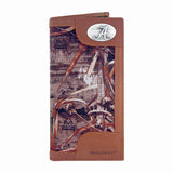 Alabama Crimson Tide Realtree Camo & Leather Roper Wallet - NCAA