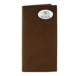 Alabama Crimson Tide Crazyhorse Leather Roper Concho Wallet - NCAA