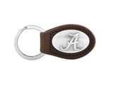 Alabama Crimson Tide Leather Concho Key Chain - NCAA