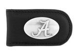 Alabama Crimson Tide Leather Money Clip  - NCAA